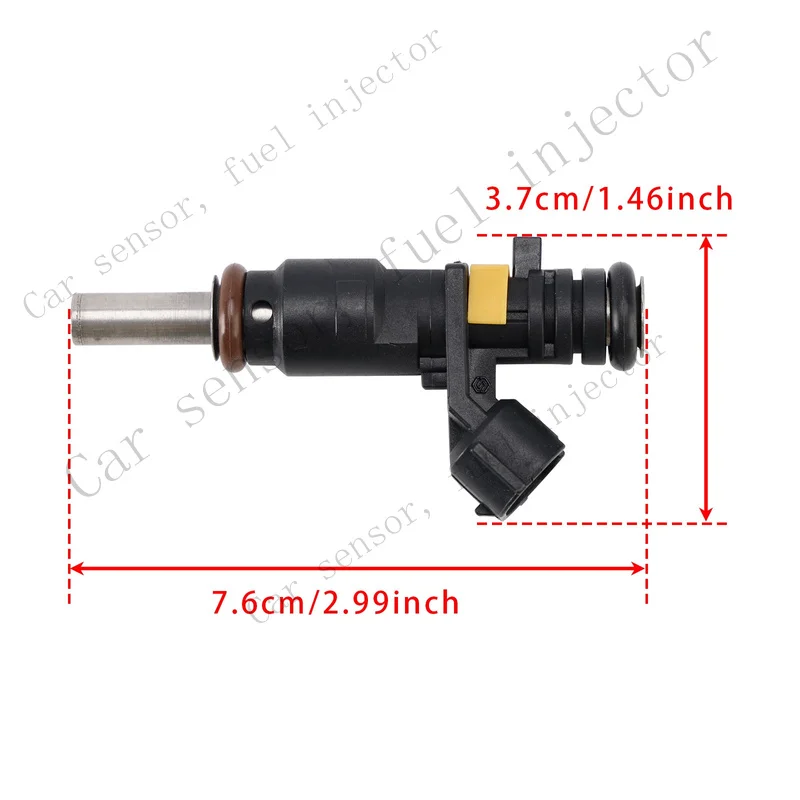 Q+ 1x Fuel Injector For Mini Cooper R55 R56 Peugeot 207/208 1.6 06-12 13537528176 T