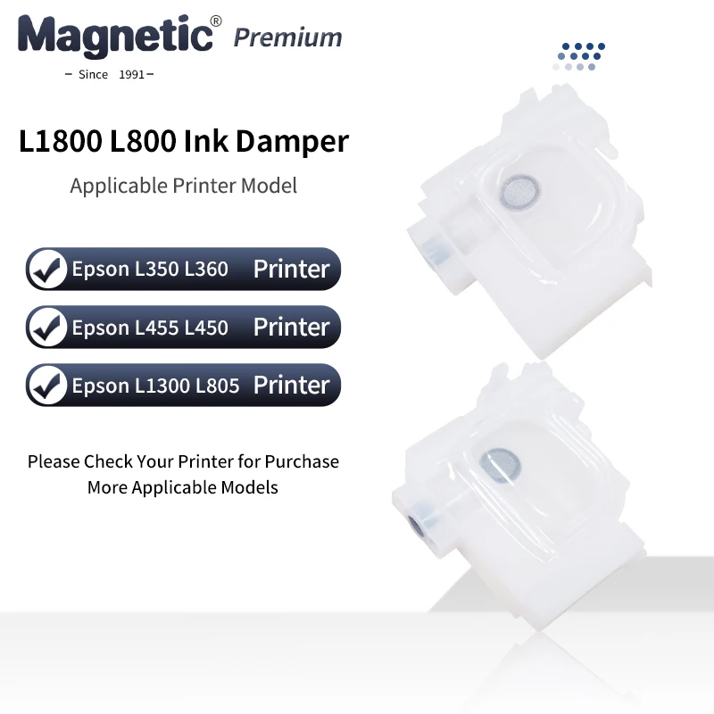 

20/50/100PCS Ink Damper dumper For Epson L1800 L1300 L800 L805 L350 L360 L353 L355 L455 L450 L358 L555 L550 L558 L551 printer