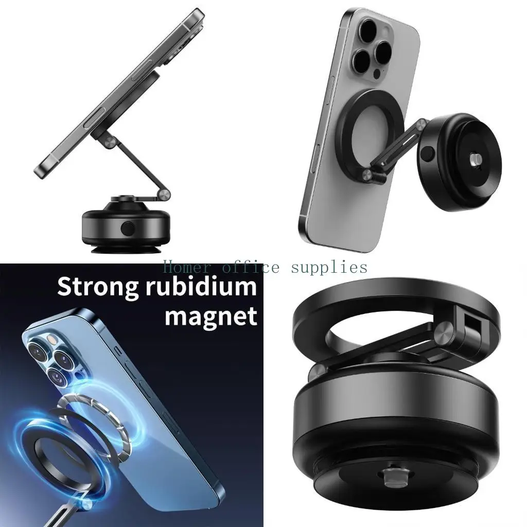 

K43B Car Mount Bracket Rack 360 Degree Rotation Nonslip Adjustable Windshield Dashboard Stand for Phone Navigation Travel Use