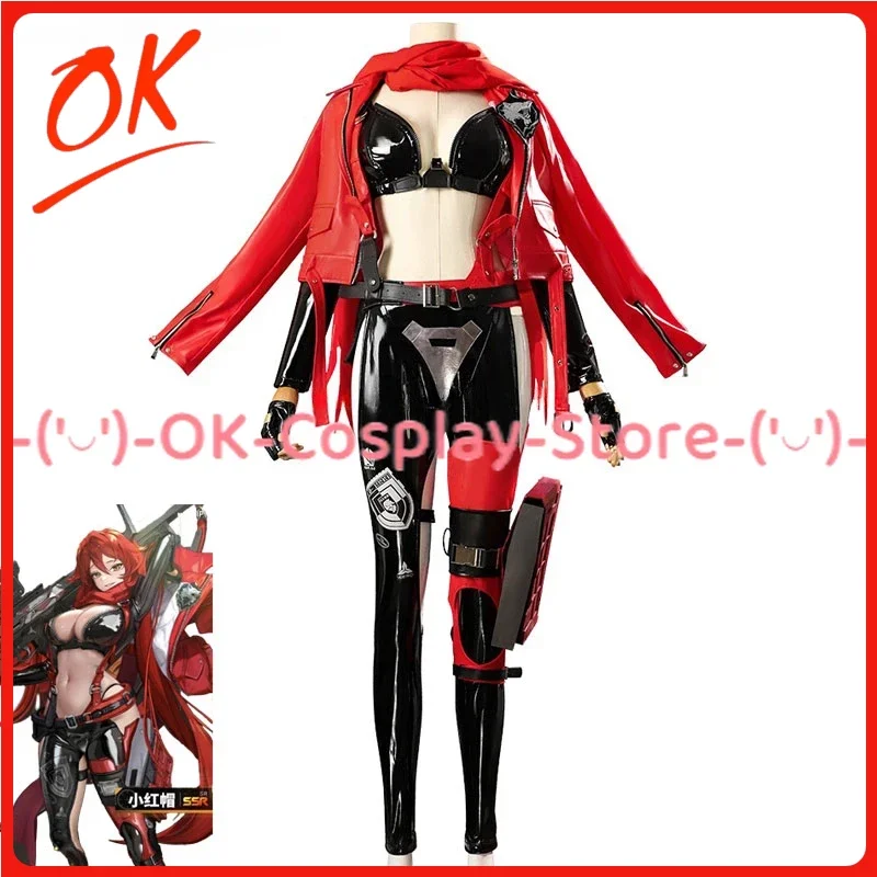 

[Customized] Game NIKKE The Goddess of Victory Little Red Cosplay Costume Women Sexy Party Suit Halloween Uniform Anime Clothes