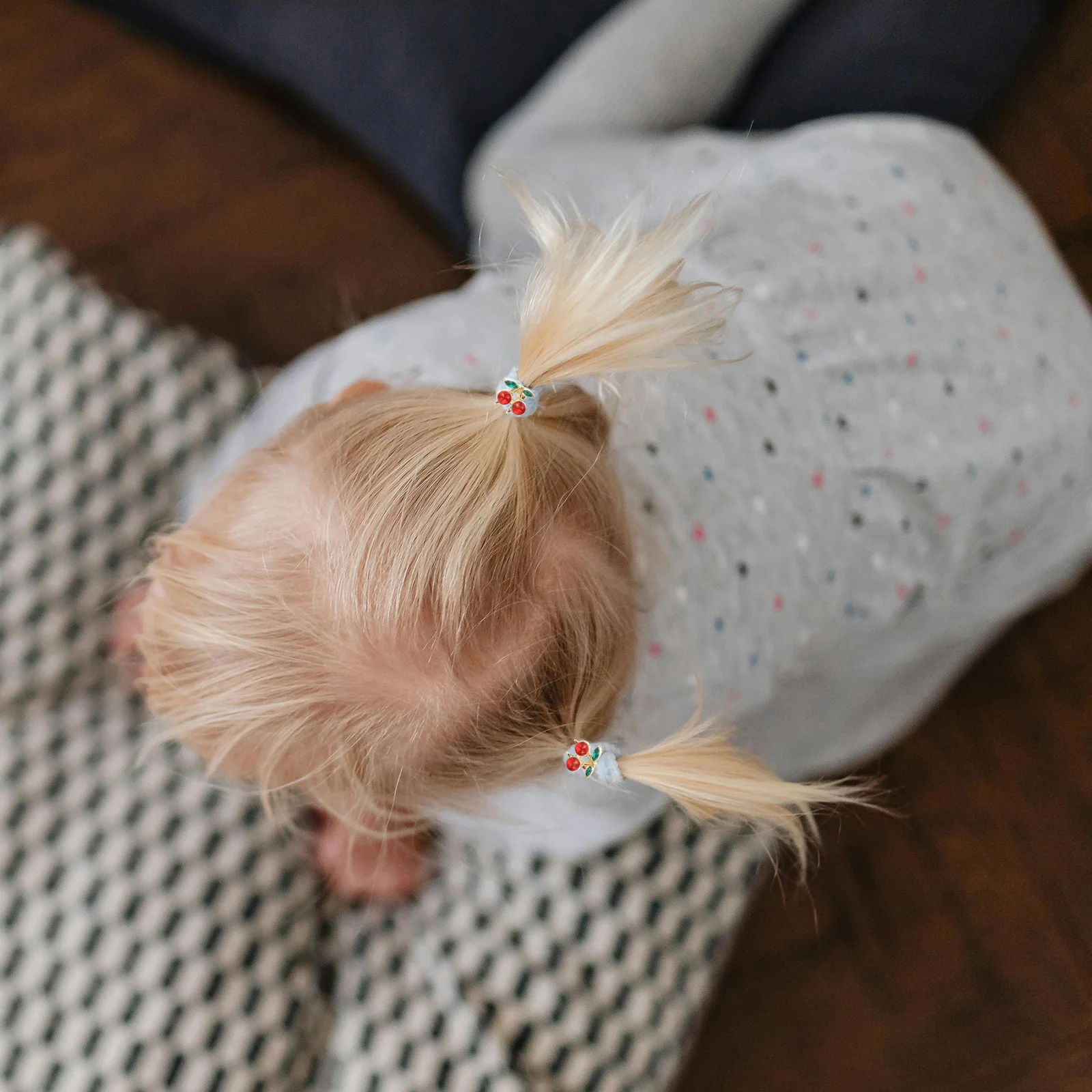 

6 шт., детские мини-заколки для волос с вишней, блестящие заколки для волос со стразами, заколки из сплава с фруктами, декоративные заколки с кристаллами, блестящие