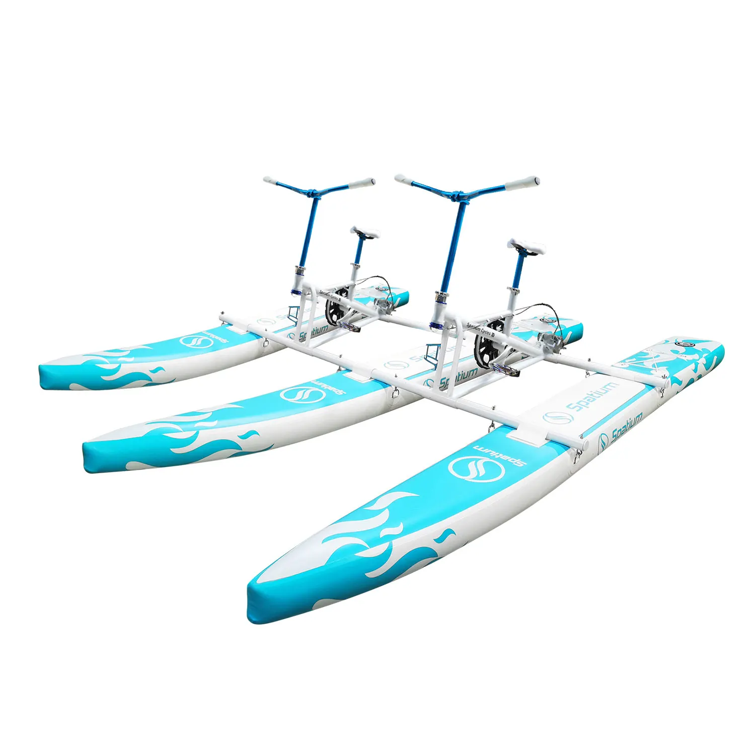 

Favorite Water Floating Bike Inflatable Pedal Bicycle 2 People Hot Seller