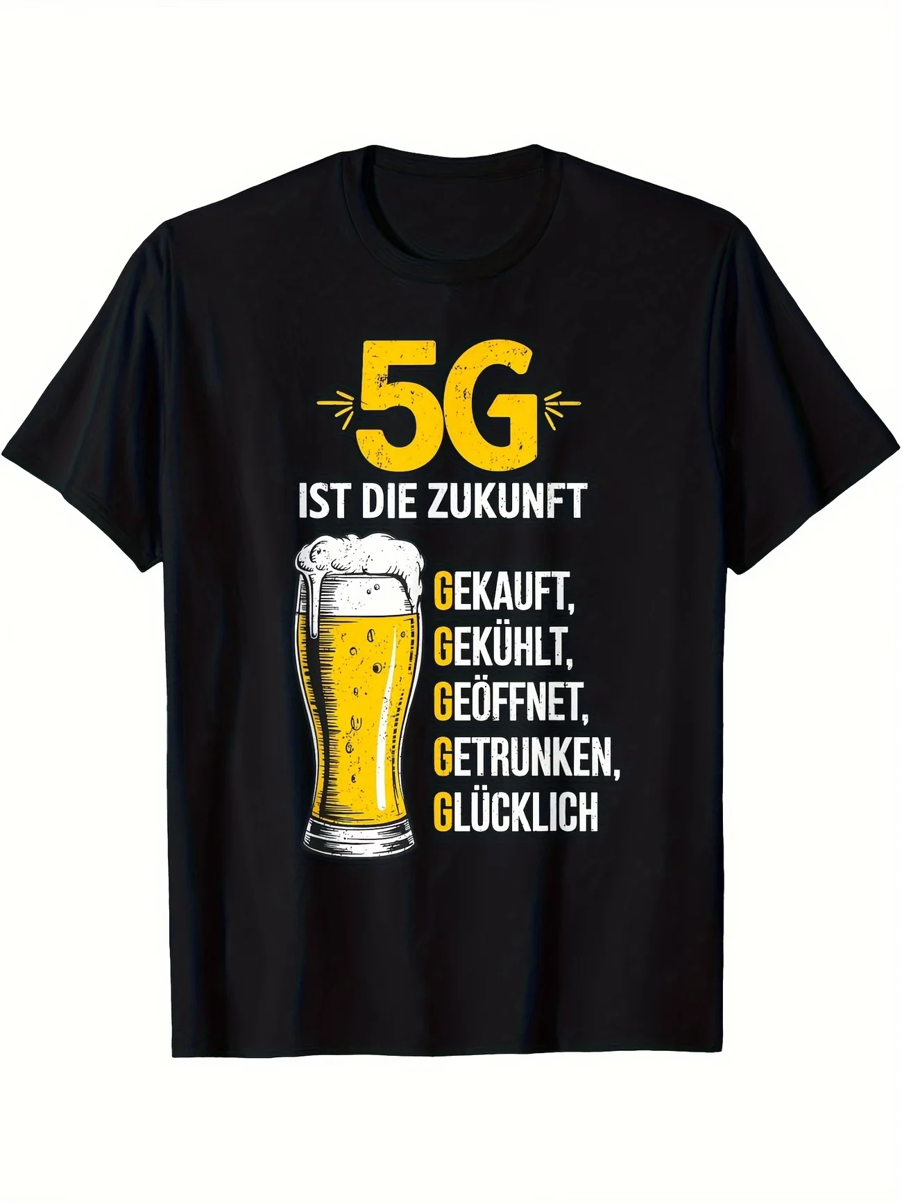 Men's funny 5G IST DIE ZUKUNFT