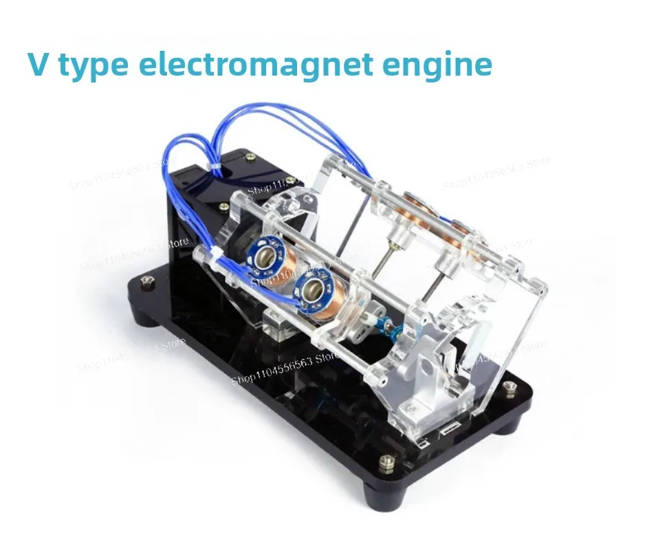 Motor Model Teaching Motor Toy Small Motor High Speed 5v Manual DIY V Electromagnet Engine