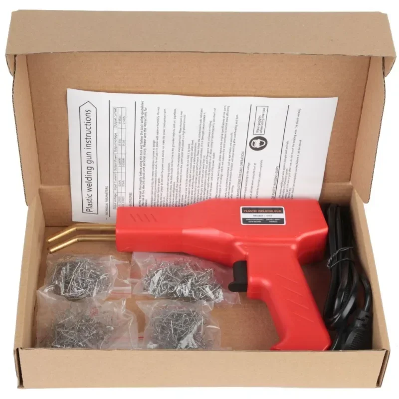 Hot Stapler Plastic Welding Machine Bumper Repair Kit Soldering Iron For Plastic Repair Car Bumper Repair Welding Gun