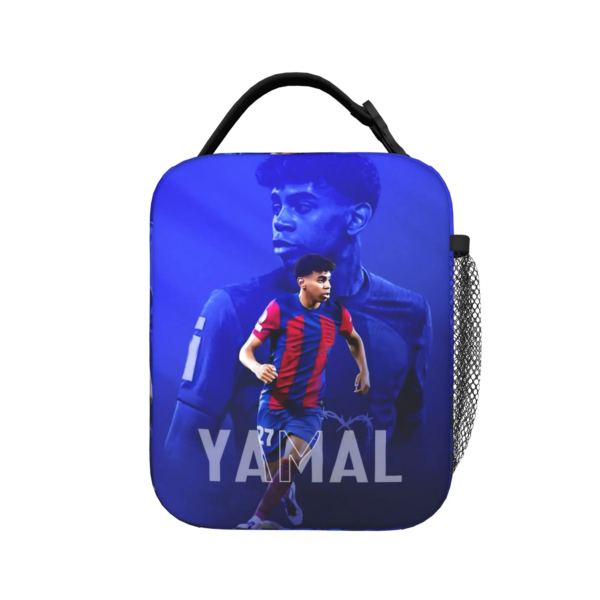 Lamine Y-Yamal Insulated Lunch Bag Thermal Bag Lunch Container Football Soccer Portable Tote Lunch Box Men Women Work  Travel