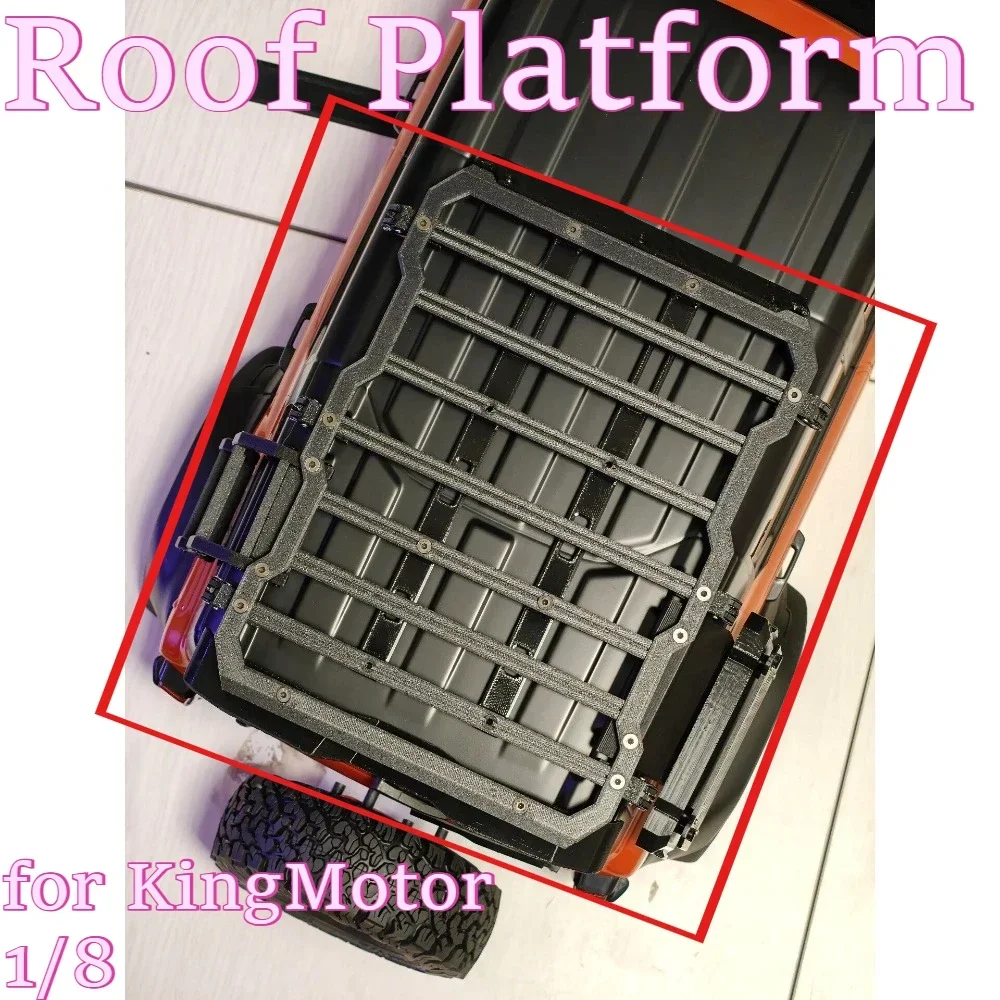 RC car hobby remote control car scale sturdy Roof Platform component for KingMotor 1/8 custom size replacement spare accessories