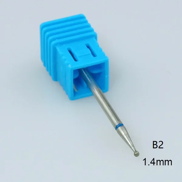 Frezarka do paznokci Easy Nail, 5 rozmiarów, kulka diamentowa, frez obrotowy, do czyszczenia skórek, elektryczne frezy do manicure, akcesoria do frezarek, frezy do paznokci.