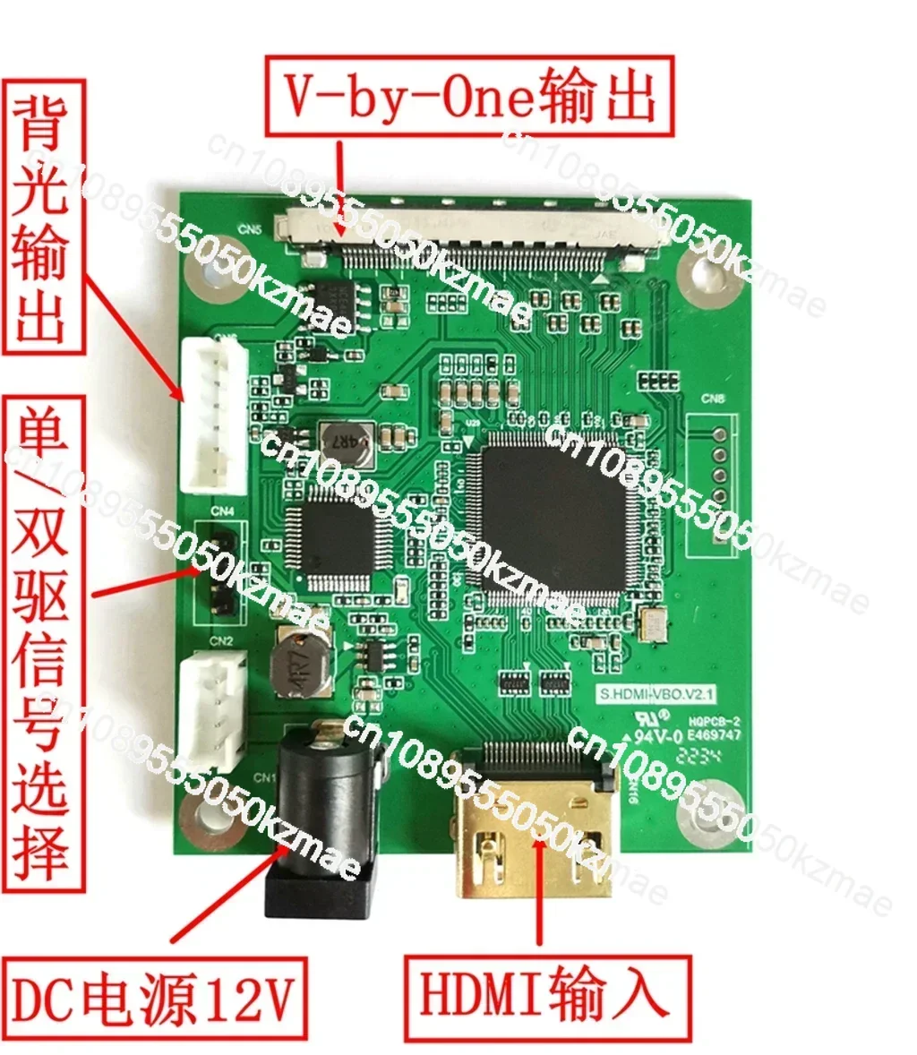 For HDMI2.0 to V-by-One Hdmi 4k60hz to VBO Vbyone Supports 4K60HZ