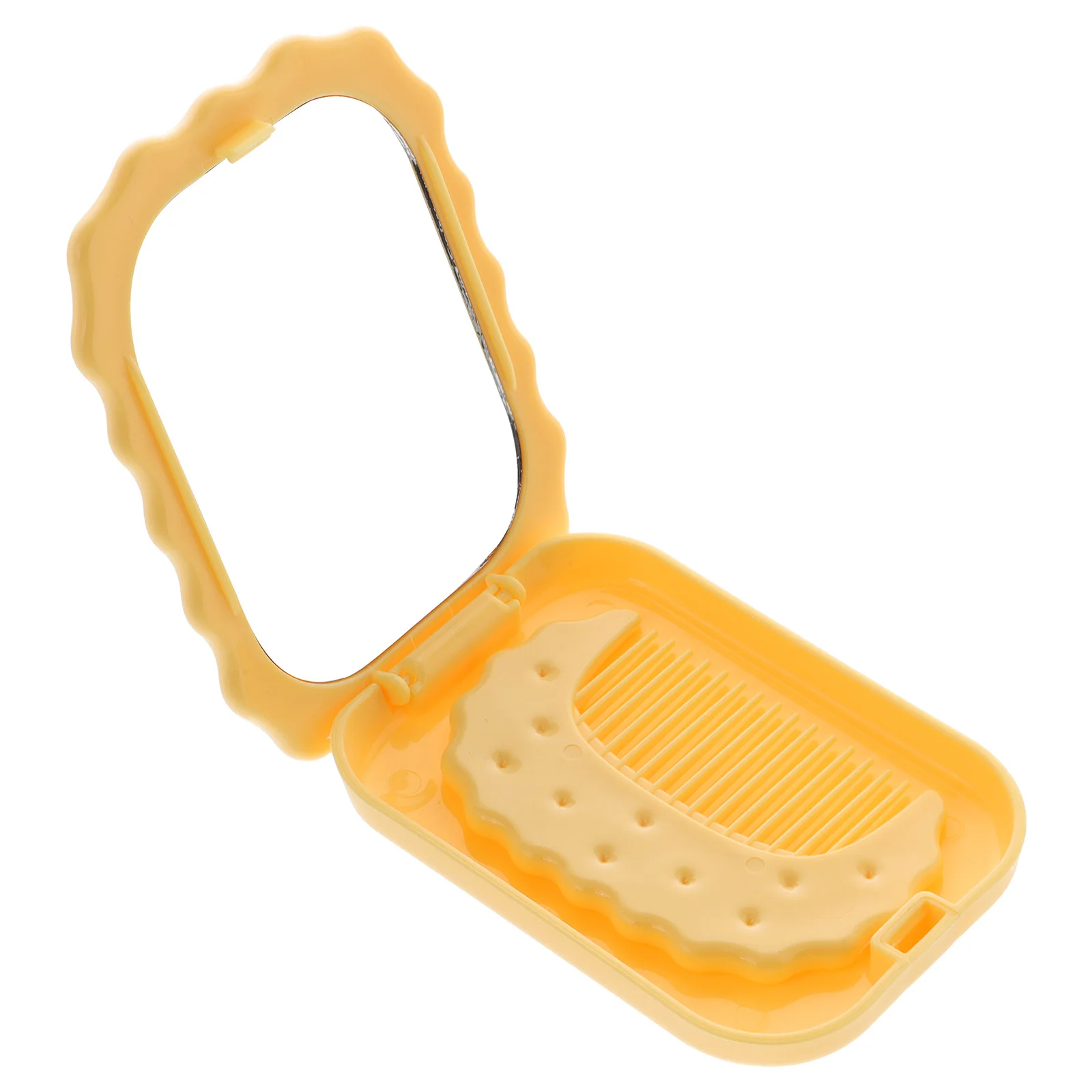 Specchio compatto pieghevole di piccole dimensioni, leggero, facile da trasportare, per trucco, riflessione, specchio da viaggio per camera da letto