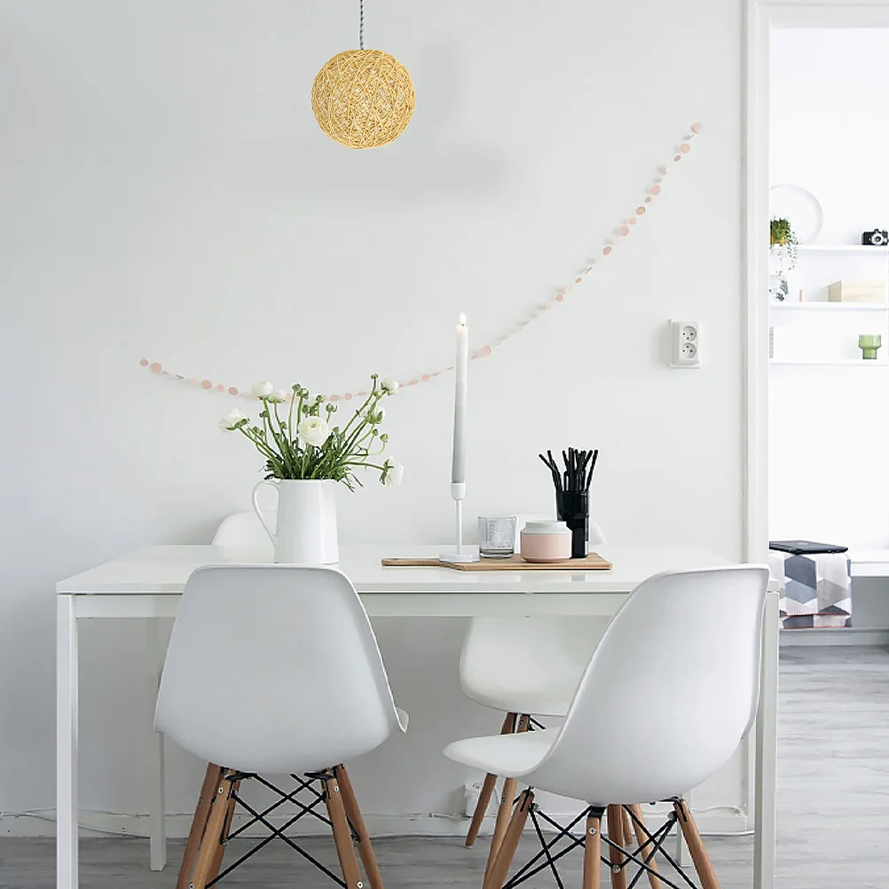 โคมไฟเปลี่ยนโคมไฟ Simple สาขาตะกร้าโคมไฟ Boho Decor