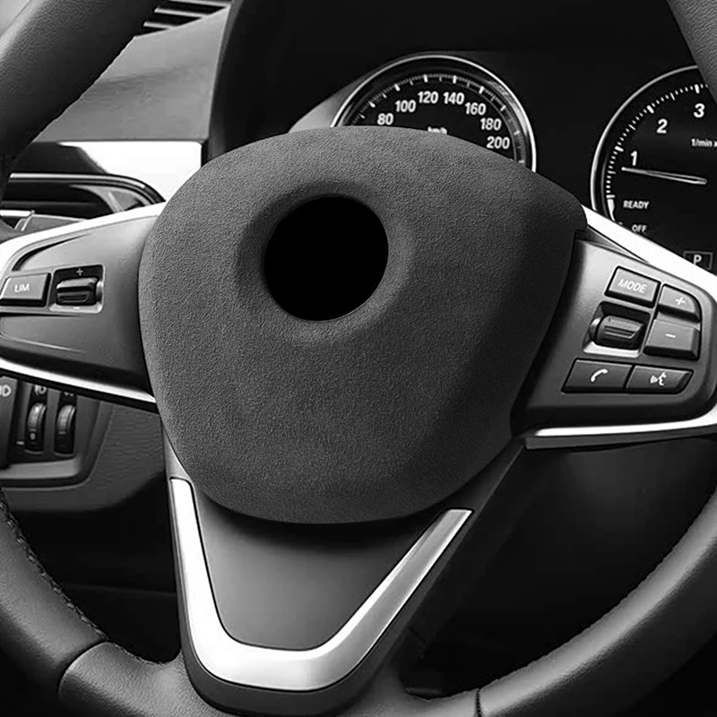 

For BMW F-Chassia Steering Wheel Panel Cover Boot Sticker Anti Scratch Made of Alcantara Car Interior Premium Tuning Accessories