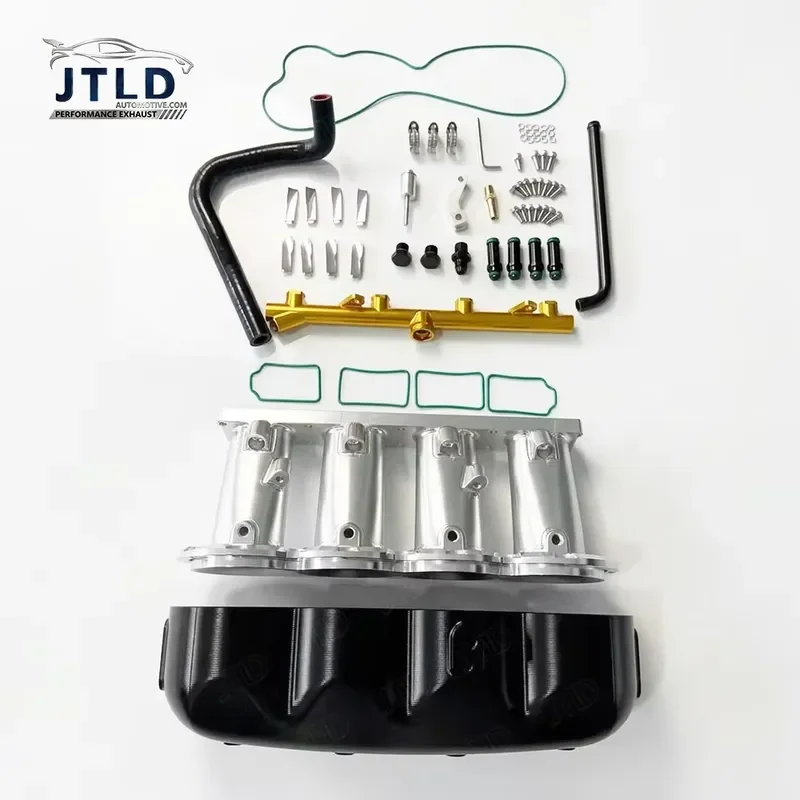Billet Aluminum Intake Manifold with MPI Fuel Rail Kit for VW Audi MQB EA888 Gen3 EVO4 2.0T