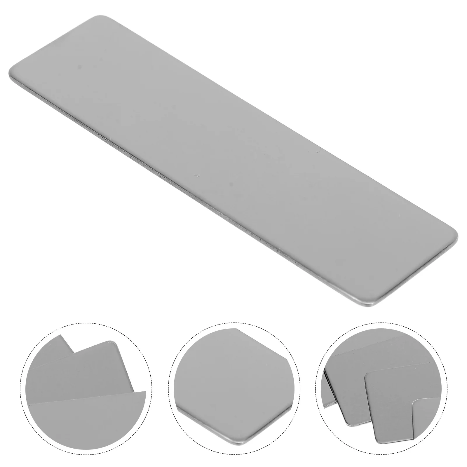 

Chest Badge Material Transparent PVC Sheets Thick Solid Card Supplies Clear Badge Holder Material for Office Use