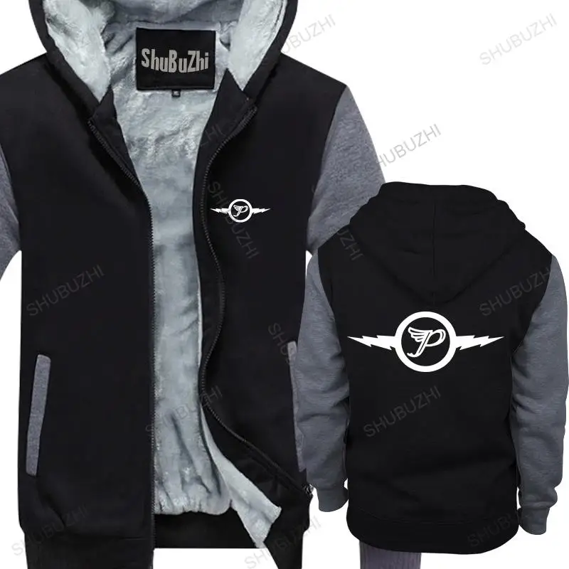 homme cotton hoodies zipper Pixies logo brand winter hoodie warm jacket fleece jacket male warm coat drop shipping