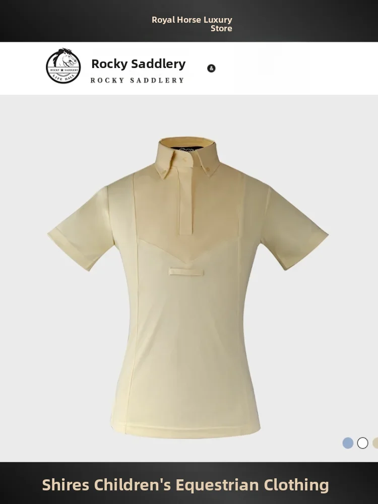 camiseta-blanca-de-manga-corta-para-montar-a-caballo-para-adultos-y-ninos-ropa-deportiva-de-caballero-fabricante-sin-marca