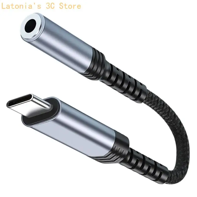 USB-C-auf-3,5-mm-Kopfhörer- und Ladegerät-Adapter für kabelgebundene Videoanrufe X3UB – Detail 4