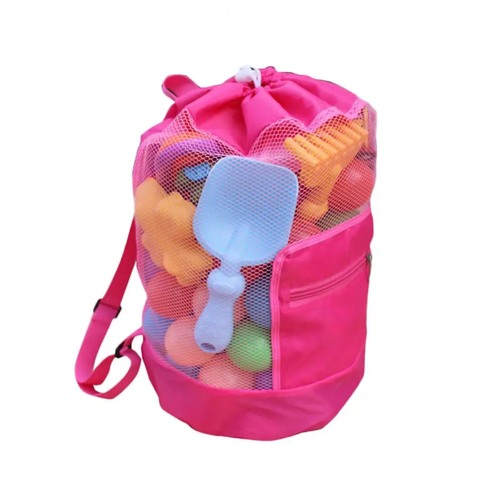 Großhandel & drops hipping! Strand tasche große Kapazität verschleiß feste Kinder Strands pielzeug Muscheln sammeln Aufbewahrung tasche Strand werkzeuge