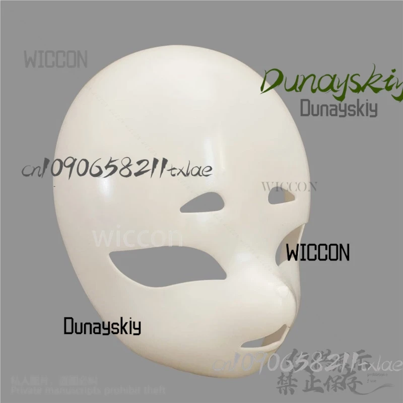 애니메이션 고양이 여우 머리 해골 마스크 Fursuit Kigurumi 모피 코스프레 동물 야수 해골 DIY 두꺼운 플라스틱 마스크 할로윈 맞춤형