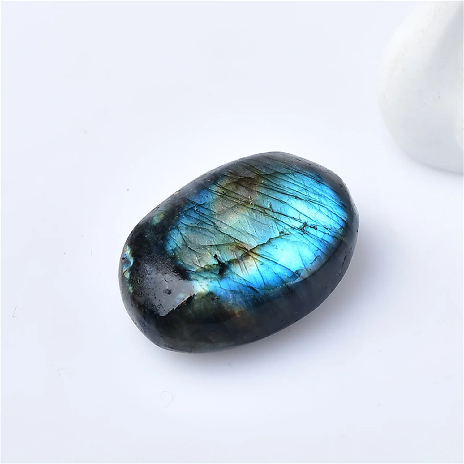 crystal  palm stone labradorite strong flashy 5-6cm  best gift to friends wholesale price