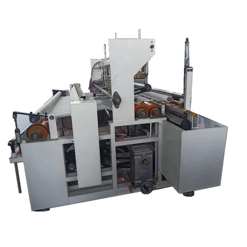 High speed Toilet Paper Roll Making Machine Mini Plant Tissue Roll Machine Production for Small Business view 3