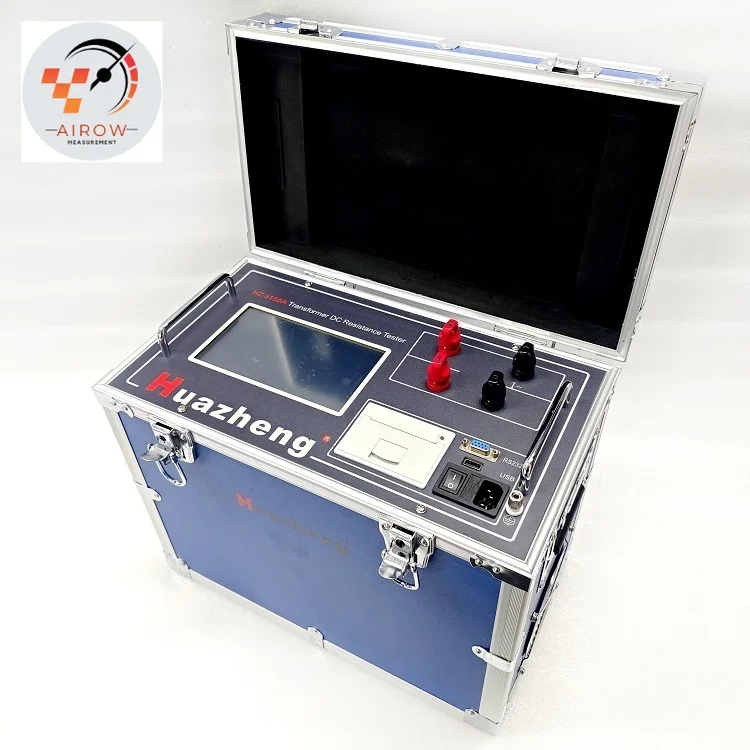 AIROW Huazheng Electric HZ-3150A  50amp Dc Resistance Test Equipment 50a Transformer Winding Resistance Tester
