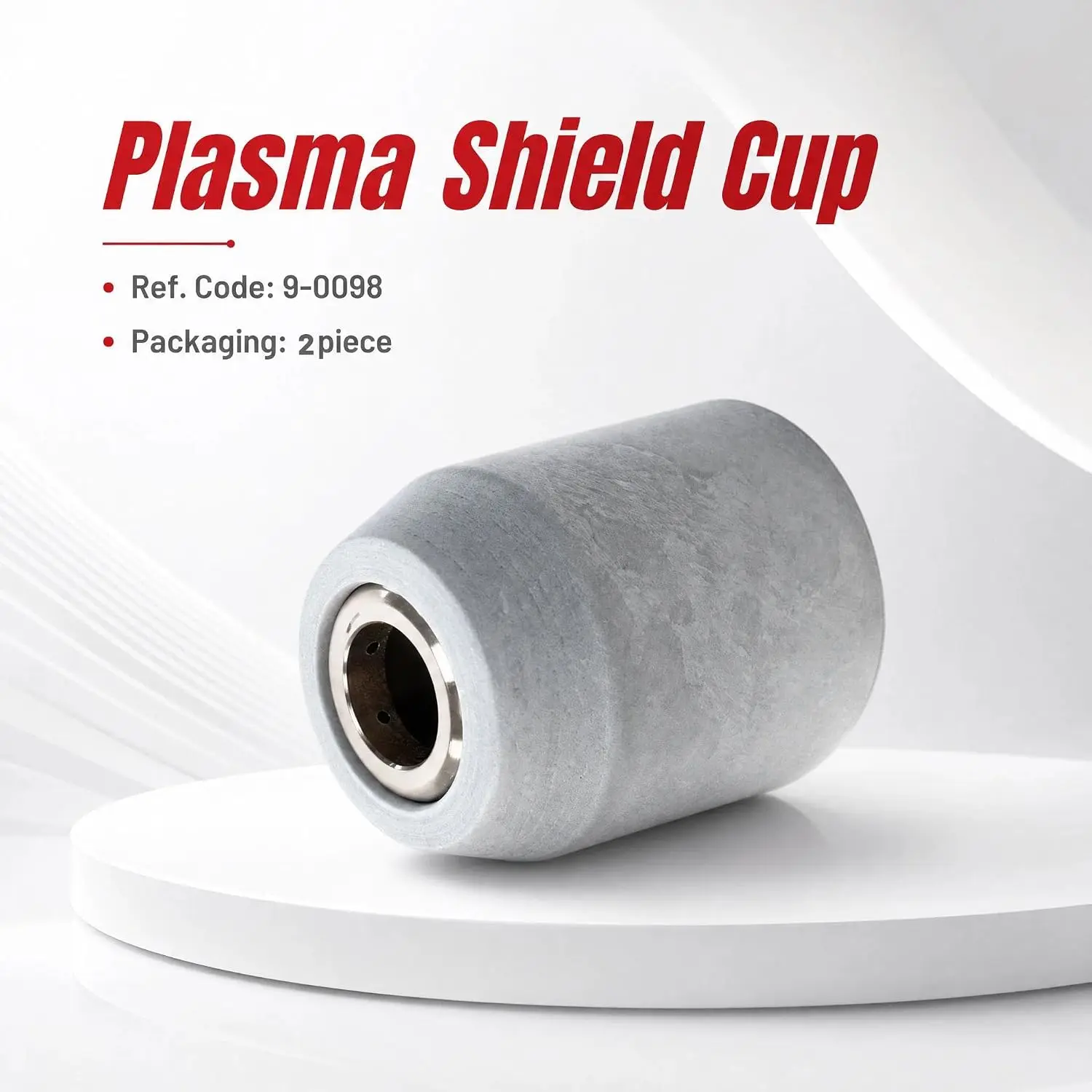 2PCS 9-0098 Retaining Cap Plasma Torch Consumables Fit Thermal Dynamics Cutmaster 42 Cutmaster 12+ SL40 Plasma Cutting Torch
