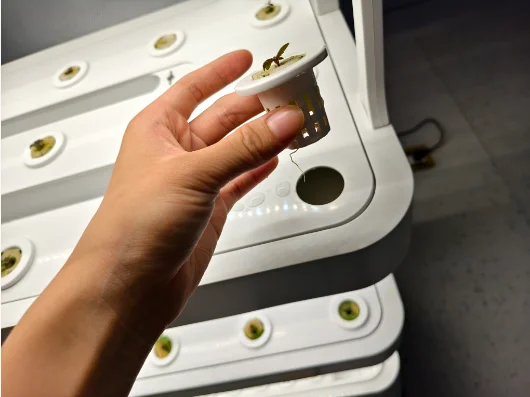 زارع الخضروات بضمان لمدة عام تم اختباره ومعتمد على الزراعة المائية الذكية الأوتوماتيكية #5