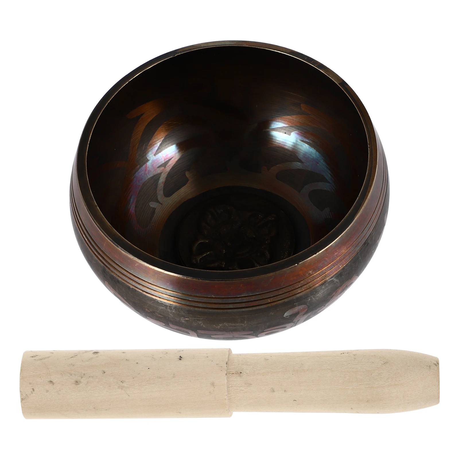 

Buddha Sound Bowl Meditation Suite Handmade Singing Copper Decorative Temple Yoga