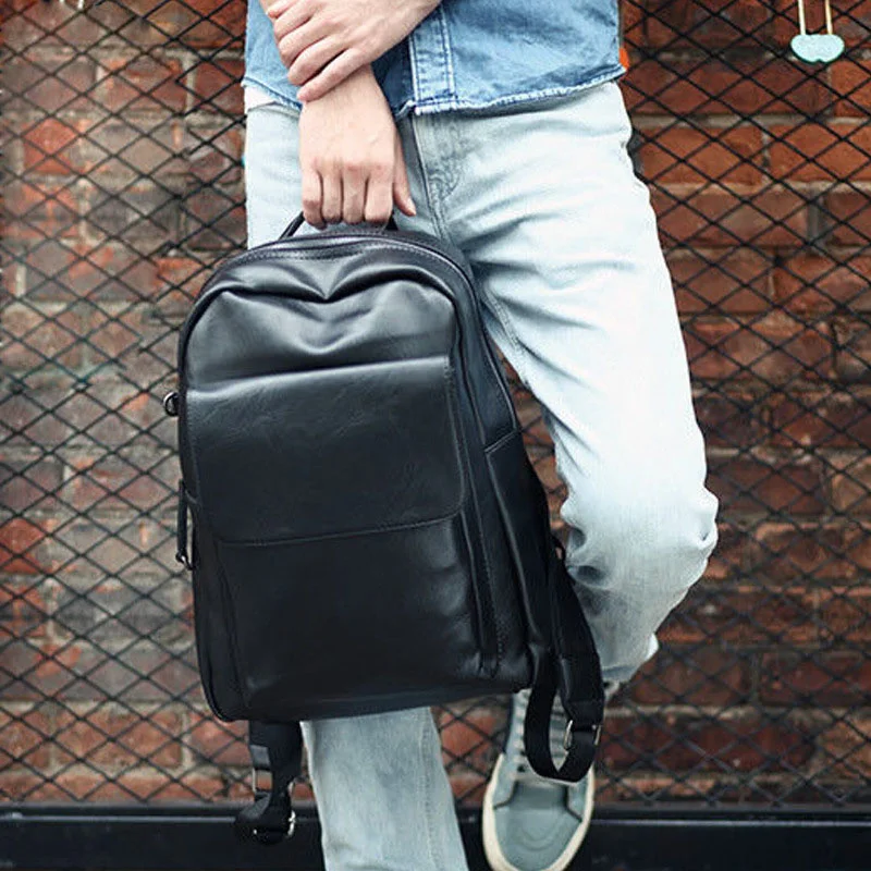 Simple And Fashion Men's Shoulder Bag 2024 Summer New Brand Design Backpack Multi-function Large-capacity Business Computer Bags