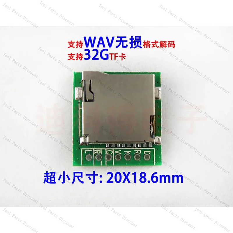 In Stock 10Pcs M2801002 WAV MP3 Board Audio Decoding Module Uses TF Card To Music