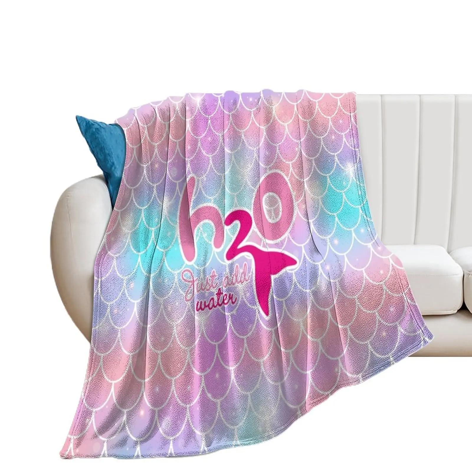 

H2O: Just Add Water Throw Blanket Furry Bed covers for babies Soft Blankets
