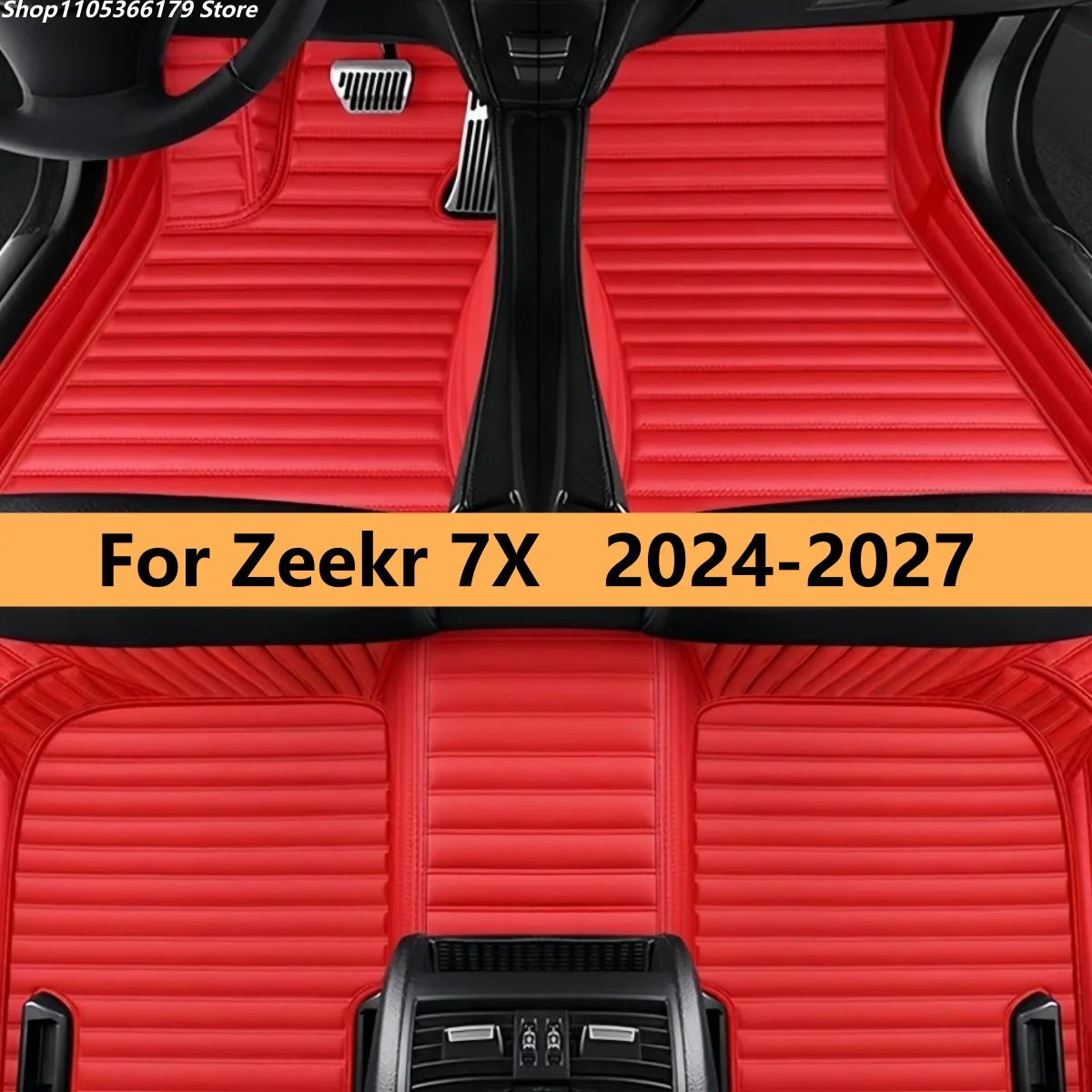 

Кожаные коврики для Zeekr 7X 2024-2027: Индивидуальные аксессуары для салона автомобиля, чехлы для ковровых покрытий