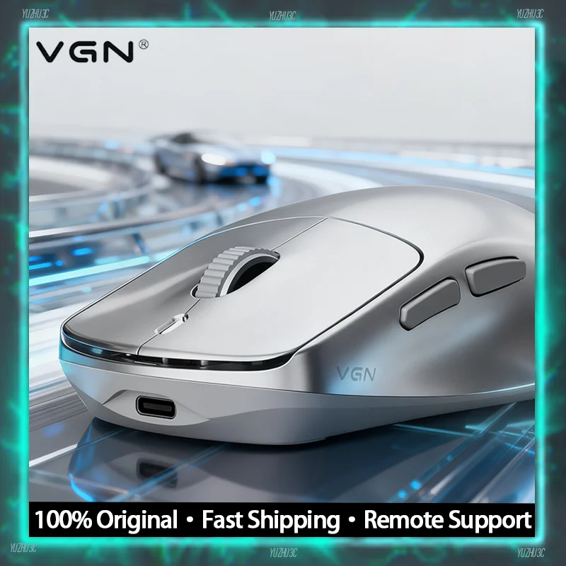 

VGN Dragonfly KING Wireless Gaming Mouse PXIART3950 E-Sport Sensor 8K Polling Rate 42000dpi CNC Aluminum 8k Display Dongle