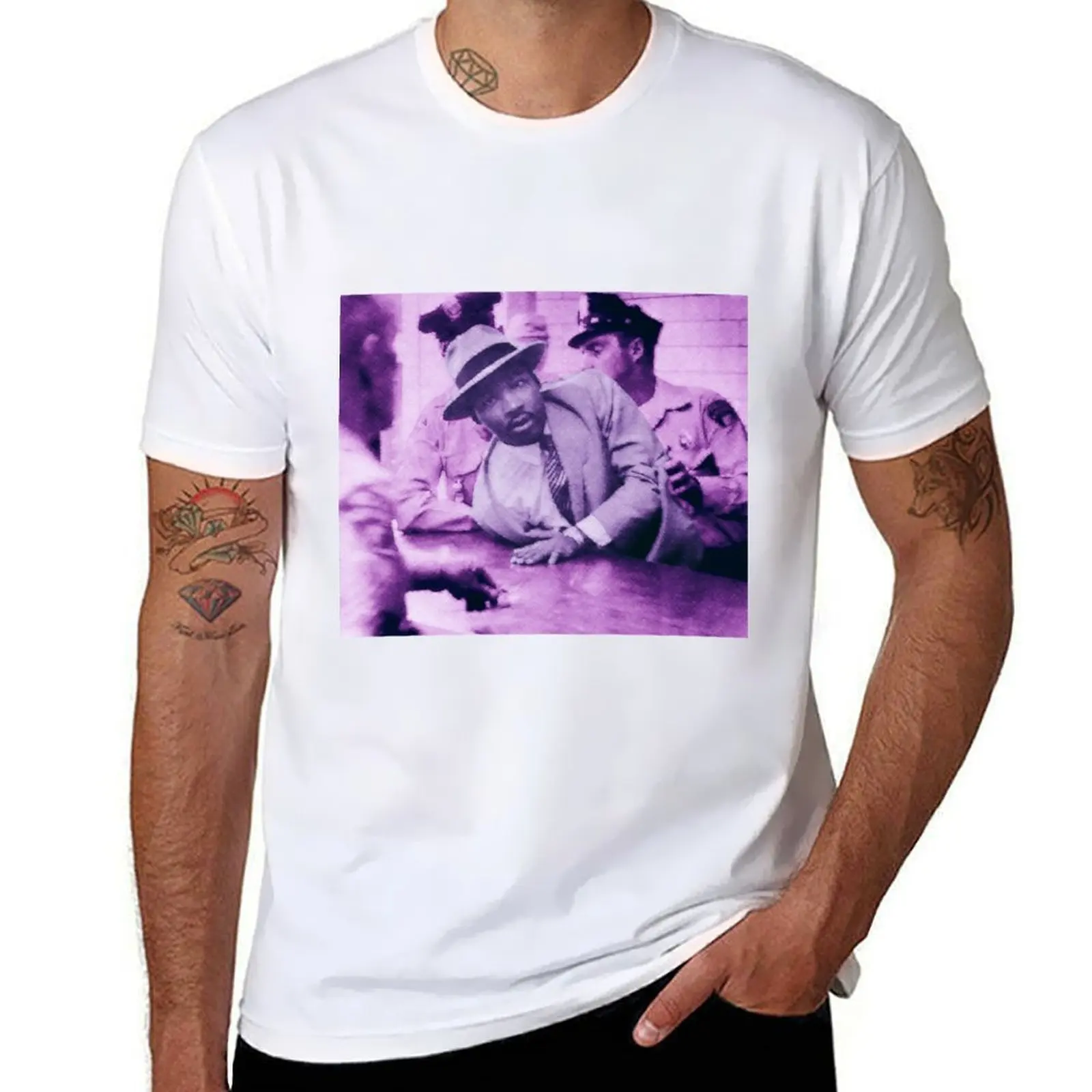 إل كيه، جونيور. تي شيرت Arrest تي شيرت قطني عالي الجودة تي شيرت مضحك تي شيرت رجالي #1