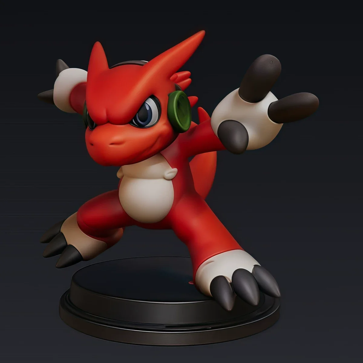 

Модель по индивидуальному заказу 15 см Q edition Shoutmon Model Toys Digimon Adventure Gk Настроить модель для 3D-печати