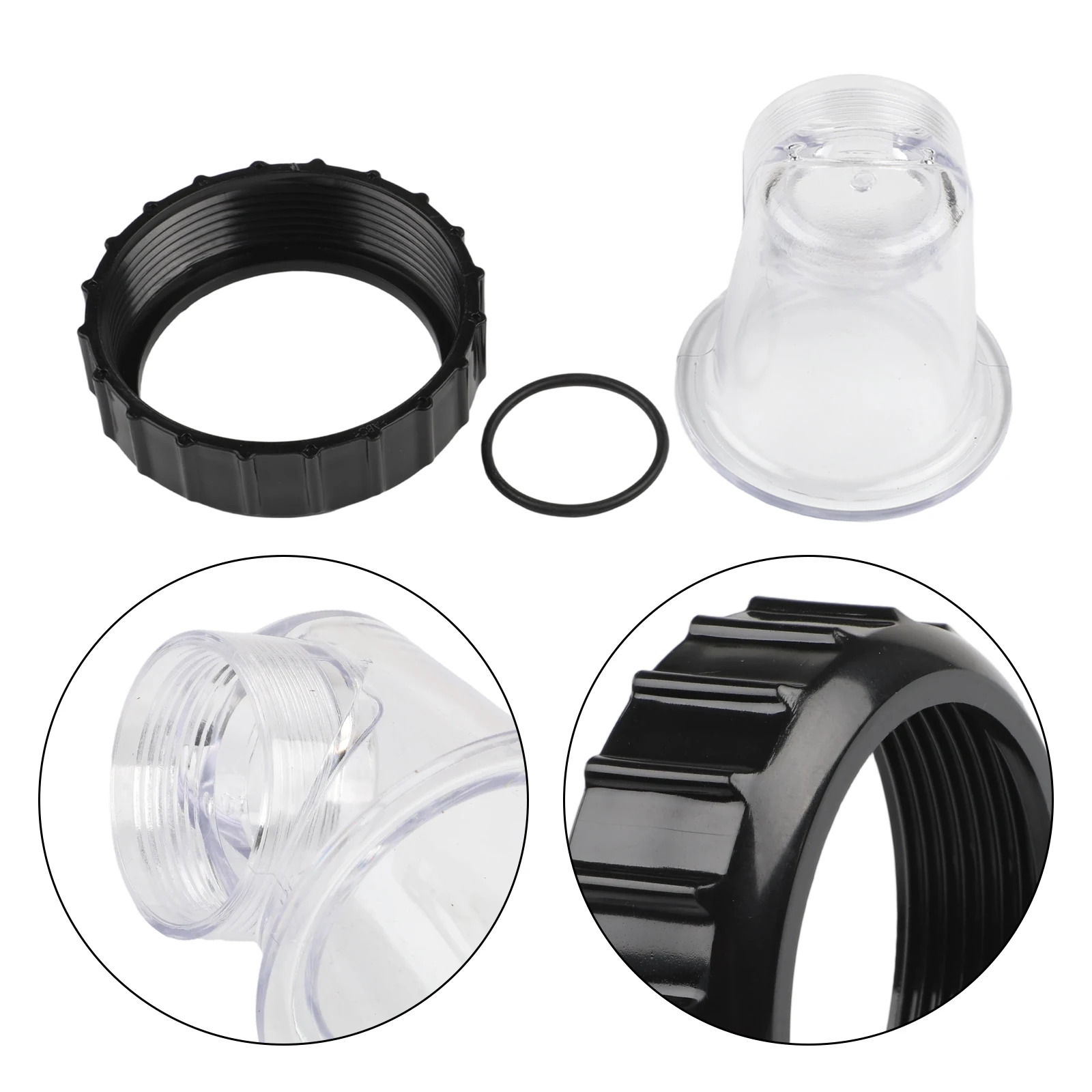 Componentes de inserción de bomba de circulación, inserto transparente para SPS25, SPS50, SPS75, SPS100, piezas de equipos de piscina, accesorios