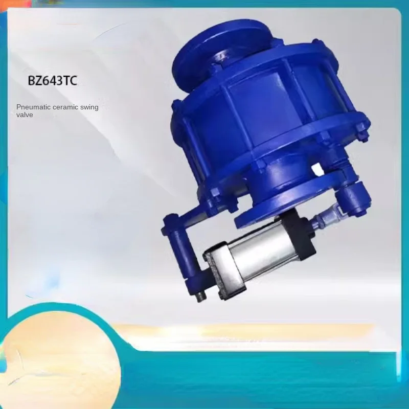 

Pneumatic Ceramic Rotary BZ643TC-10 Grinding Disc Feeding Valve Wear-Resistant Ceramic Swing Pneumatic Disc Valve