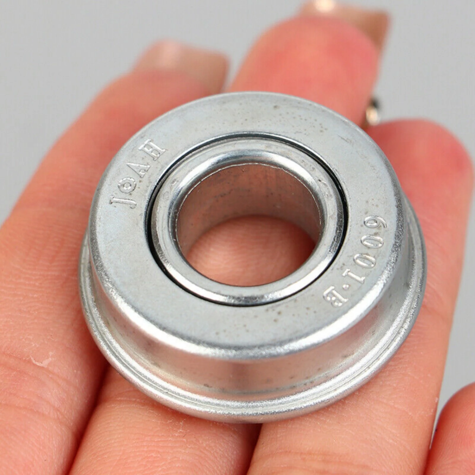 4 Pieces Mower Wheel Bearing Washer Flat Lawn Mower Wheel Bearing Round Metal Washer Polished Finish