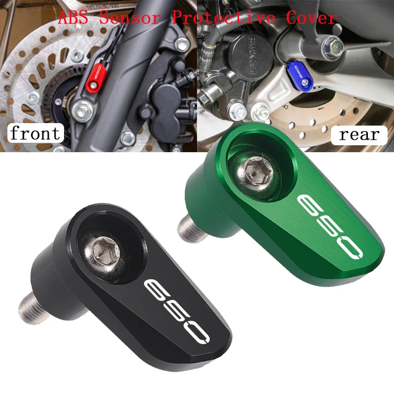 

For Kawasaki Z650 Z 650 Z650RS Ninja 650 2017 - 2025 Accessories Motorcycle Front Rear Wheel ABS Sensor Protector Guard