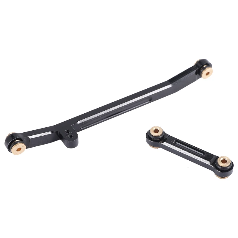 Metal Steering Rod Tie Links For 1/24 RC Crawler Car Axial SCX24 Gladiator JLU Bronco Deadbolt C10 90081 Upgrade Parts