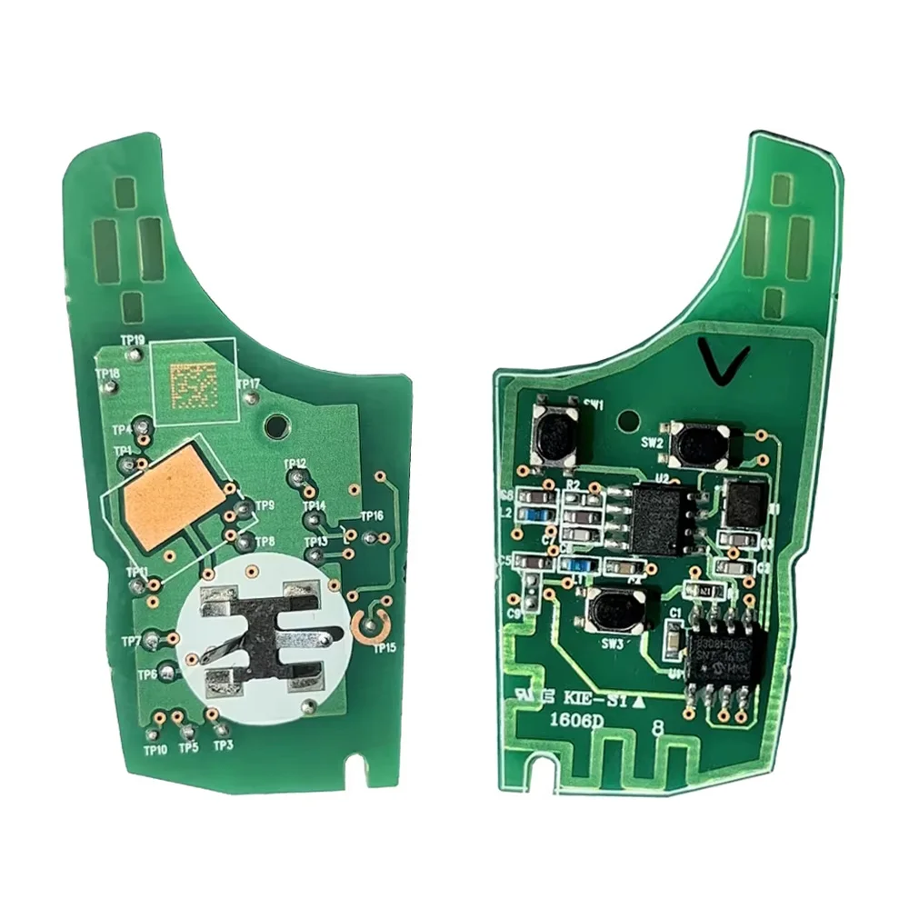 GM94543201 433 MHZ Flip Remote Car Key 3 Buttons  8E Chip For 2013 2014 2015 2016 Chevrolet Spark