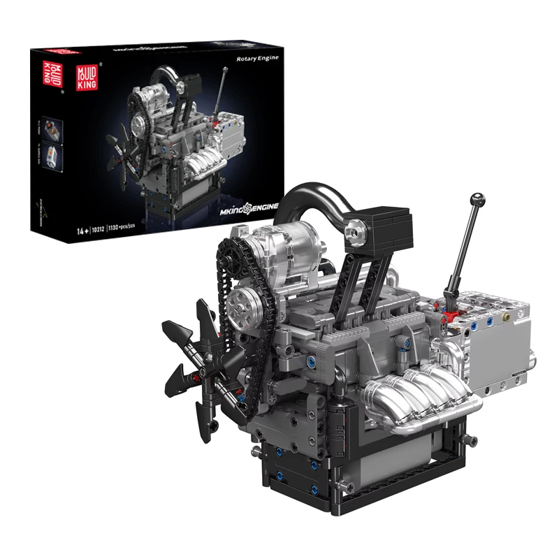 1130PCS Rotary Engine Building Blocks Model Toys Technical Mechanical Assembly Bricks STEM Toys Idea Gifts For Adult Teens Kids