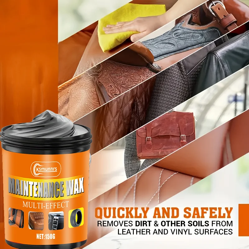 

НОВИНКАМногофункциональный крем для ухода за кожей 150Г - для ремонта и восстановления автокресел, диванов, кожаных курток, обуви и сумок - л