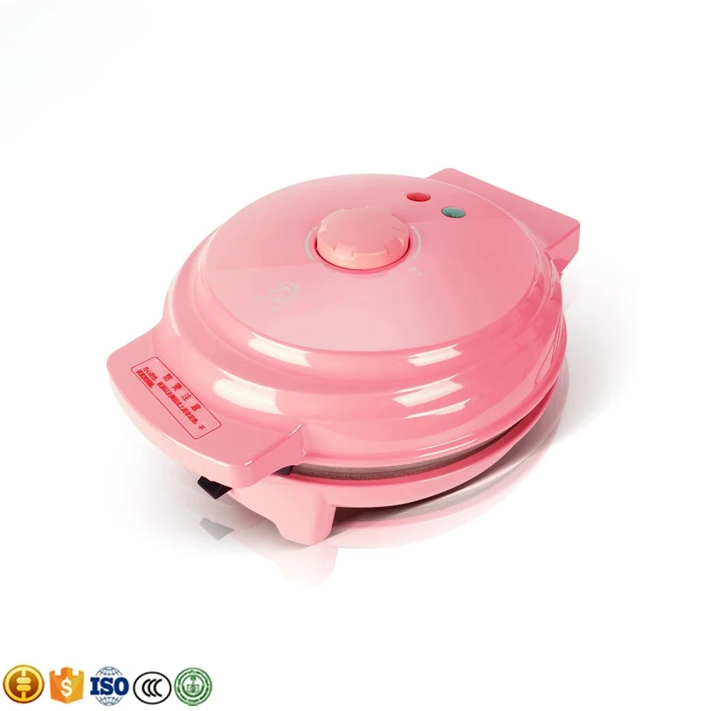 Multi-purpose 8 Molds Electricity Cake Clang Cartoon Cakes Maker Crisp Egg Roll Baking Machine