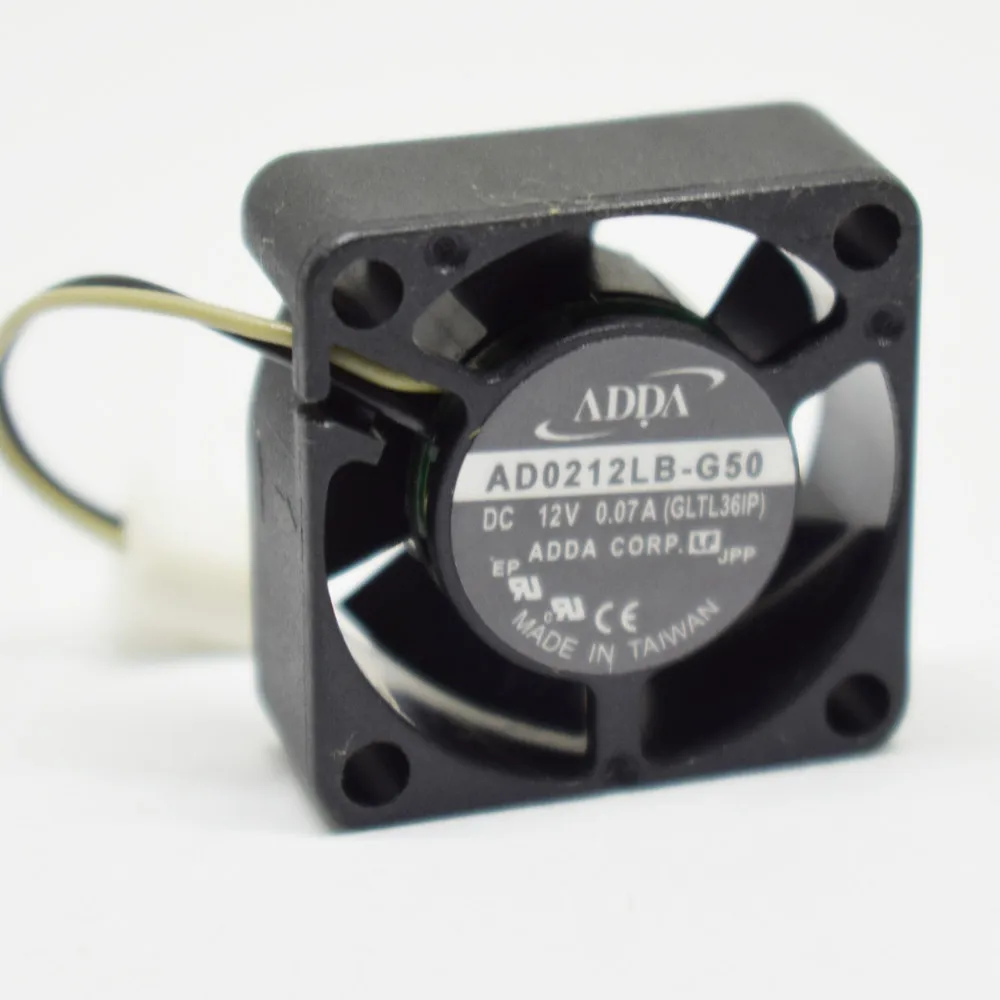 

Для ADDA AD0212LB-G50 25x25x10 мм 2510 12 В 0,07 А 2-контактный бесщеточный охлаждающий вентилятор постоянного тока-