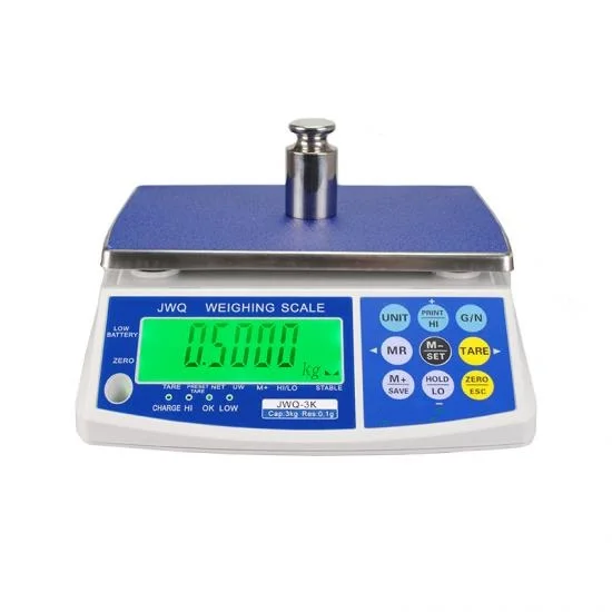 

Electronic Table Weight Scale Balance 15kg 30kg Digital Table Bench Scale 3kg