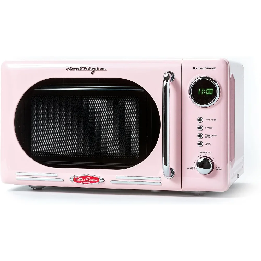 

Compact Countertop Microwave Oven - 0.7 Cu. Ft. - 700-Watts with LED Digital Display - Child Lock Easy Clean Interior