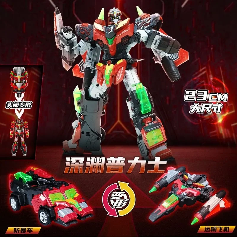 Glory Alliance 4 Transforming Robot Shapeshifting League Toys 3 en 1, vehículo deformado combinado, figuras Mecha, regalo para niños