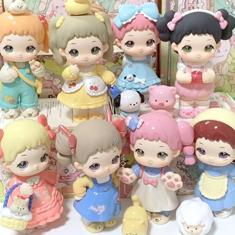 

Becky Funny Spring Outiry Series Blind Box Cute Becky Anime Doll Surprise Bag Action Figure Mystery Box Home Toy Gift Desk Decor